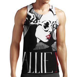 Allie X Portrait All-over-print Unisex Tank Top