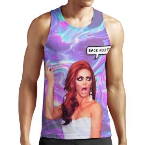 Alyssa Edwards Back Rolls All-over-print Unisex Tank Top