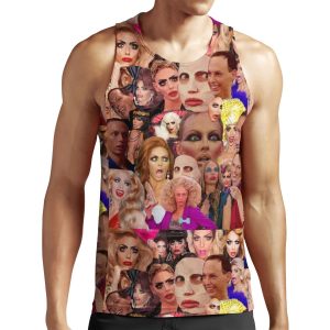 Alyssa Edwards Collage All-over-print Unisex Tank Top