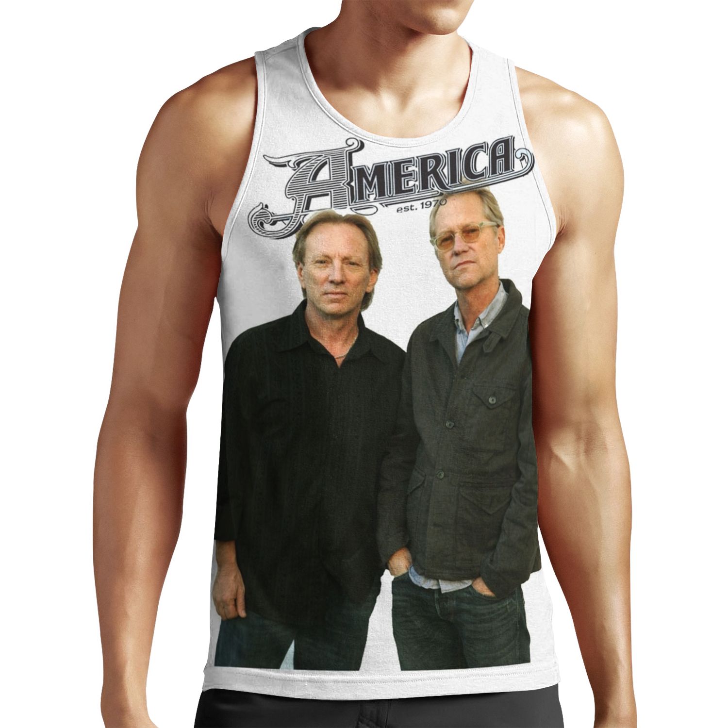 America Band Tour Dates All-over-print Unisex Tank Top