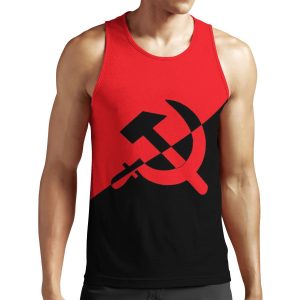 Anarcho Communism Flag All-over-print Unisex Tank Top