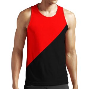 Anarcho Communism Movement Flag All-over-print Unisex Tank Top