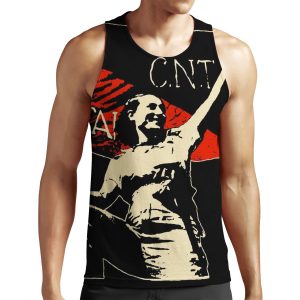 Anarchy Flag Woman For Dark Backgrounds All-over-print Unisex Tank Top