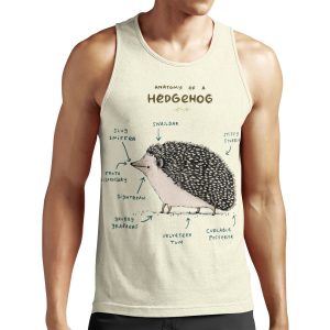 Anatomy Of A Hedgehog All-over-print Unisex Tank Top