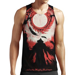 And So The Nightly Hunt Begins All-over-print Unisex Tank Top