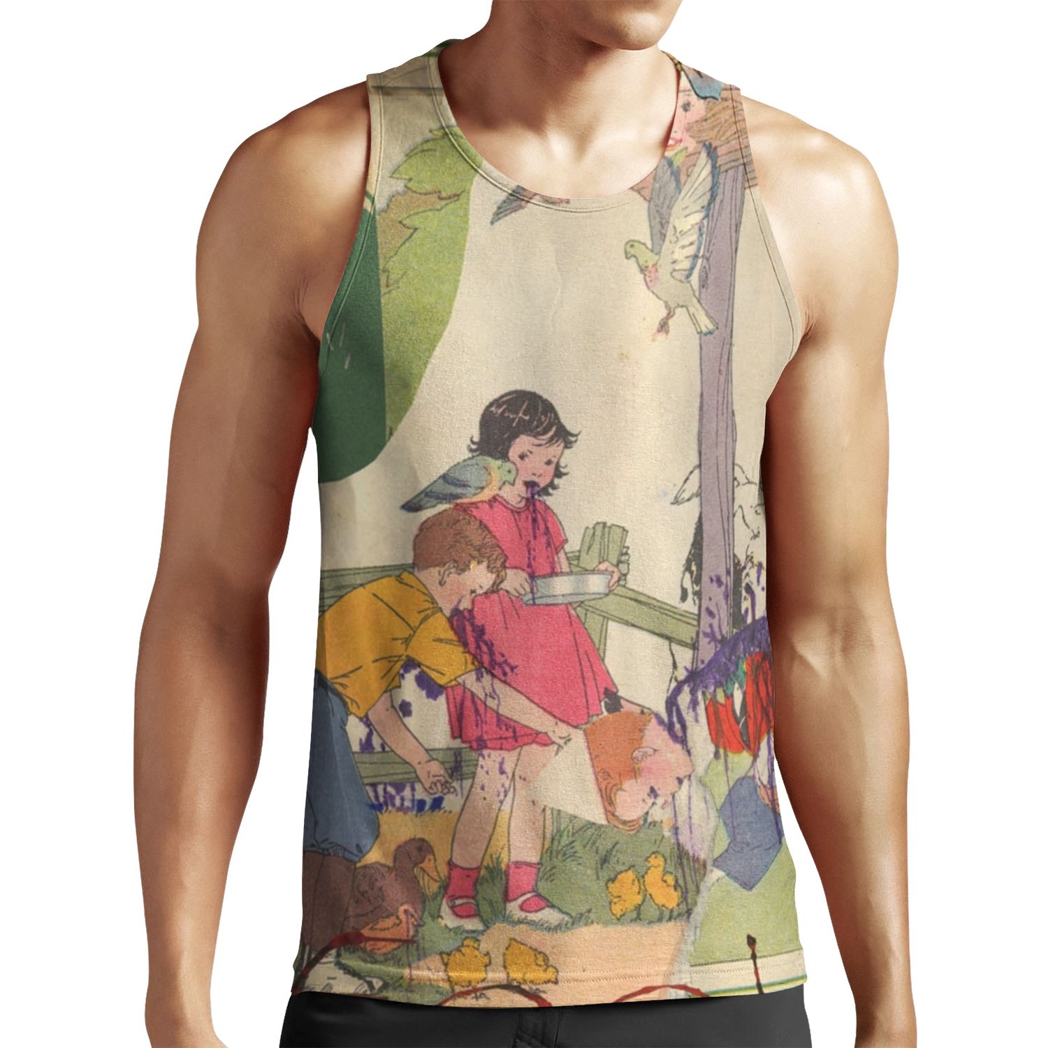 Animal Collective Feels All-over-print Unisex Tank Top