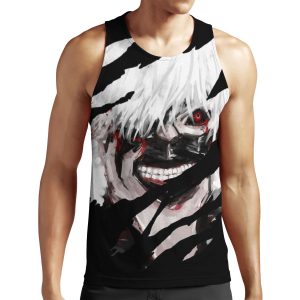 Anime Kaneki Ken All-over-print Unisex Tank Top