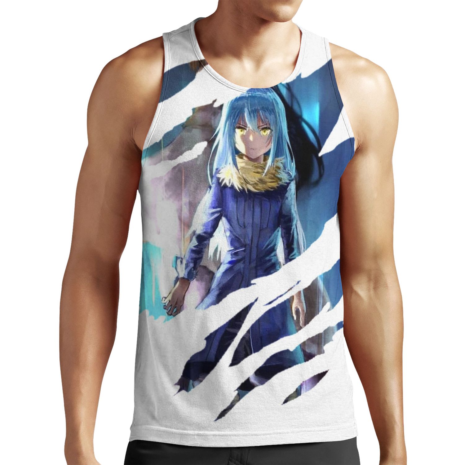 Anime Rimuru Tempest All-over-print Unisex Tank Top