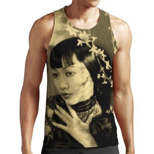 Anna May Wong In Gold All-over-print Unisex Tank Top