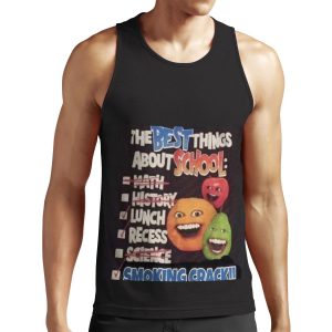 Annoying Orange Best Things About School All-over-print Unisex Tank Top