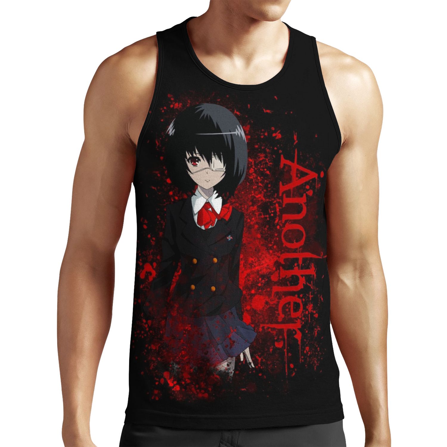 Another Mei Misaki All-over-print Unisex Tank Top
