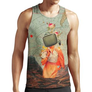 Antarctic Broadcast All-over-print Unisex Tank Top