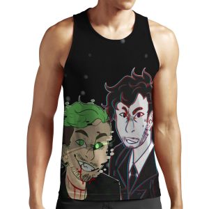 Antisepticeye Vs Darkiplier All-over-print Unisex Tank Top