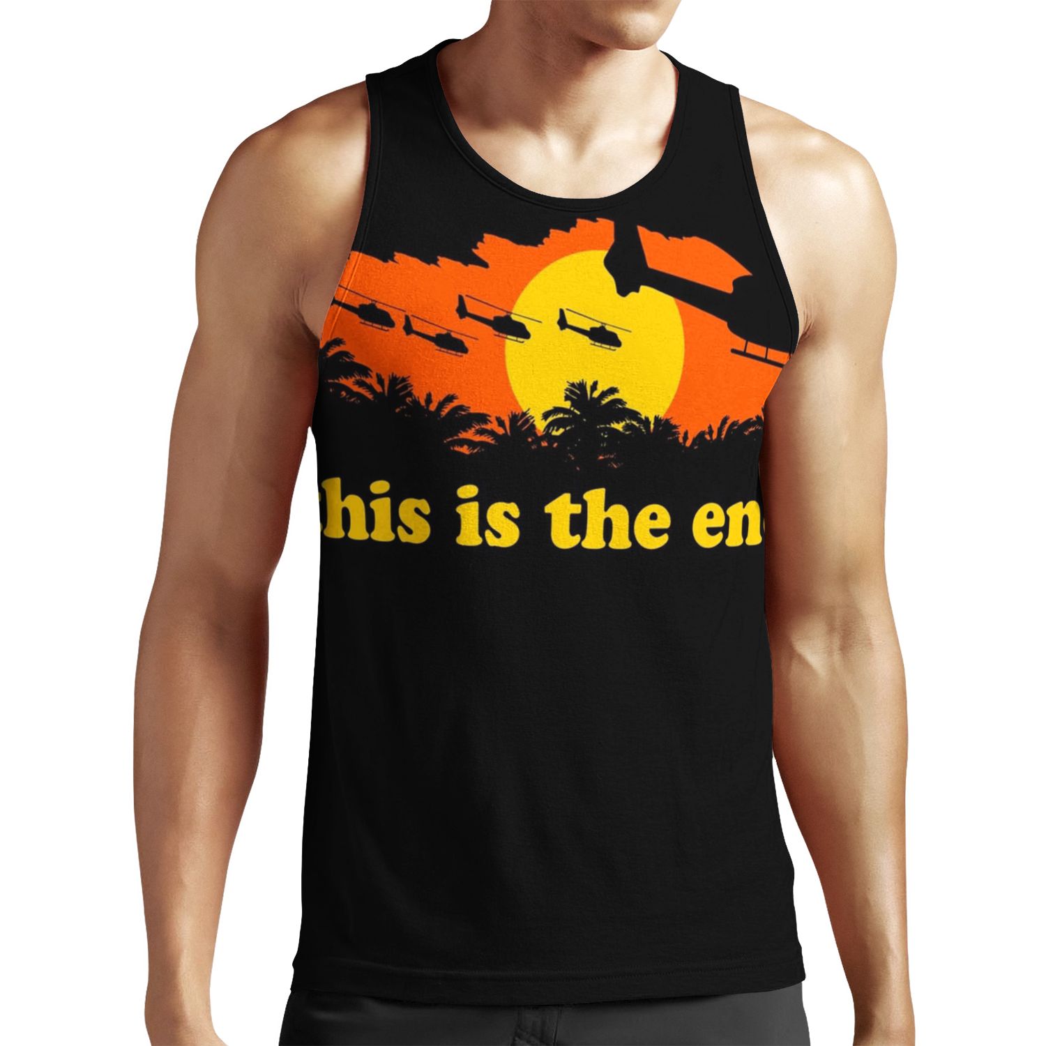 Apocalypse Now This Is The End All-over-print Unisex Tank Top