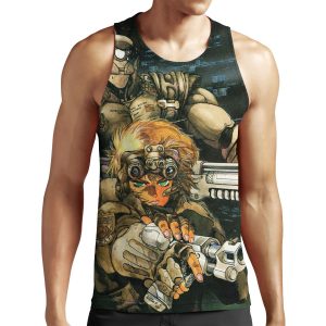 Appleseed 80 S Anime Cyberpunk Military Action All-over-print Unisex Tank Top