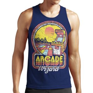 Arcade Wizard All-over-print Unisex Tank Top