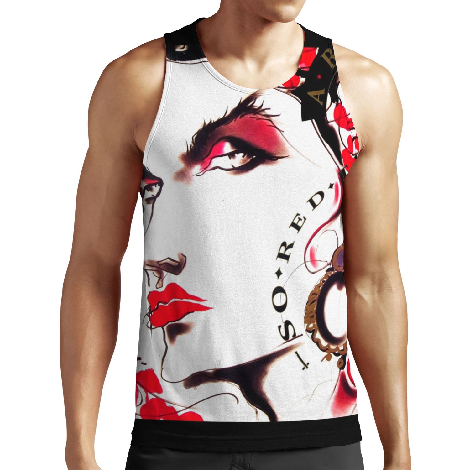 Arcadia So Red The Rose All-over-print Unisex Tank Top