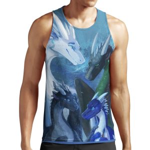 Arctic Foeslayer Whiteout Darkstalker Family Wings Of Fire All-over-print Unisex Tank Top