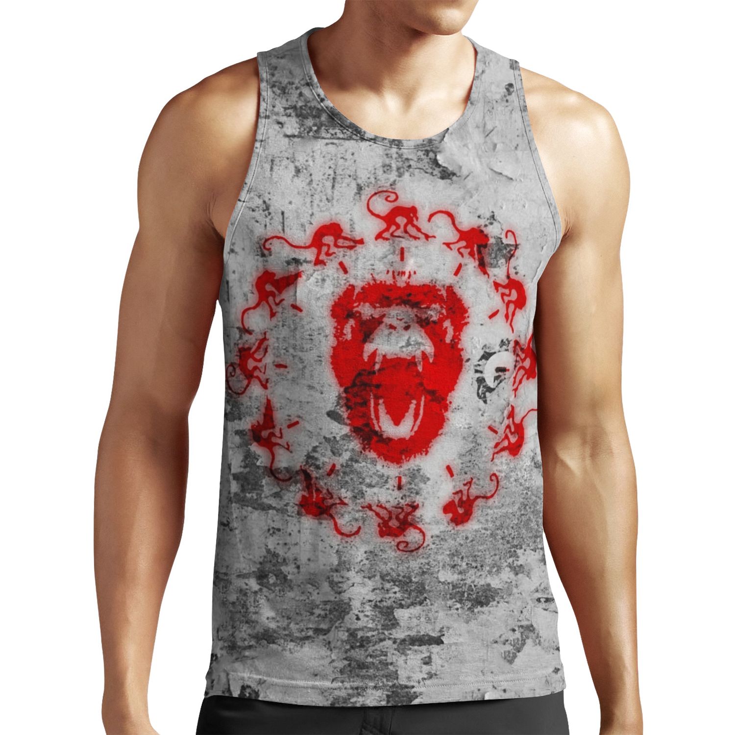 Army Of The 12 Monkeys Billboard All-over-print Unisex Tank Top