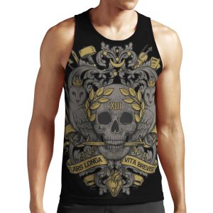 Ars Longa Vita Brevis All-over-print Unisex Tank Top