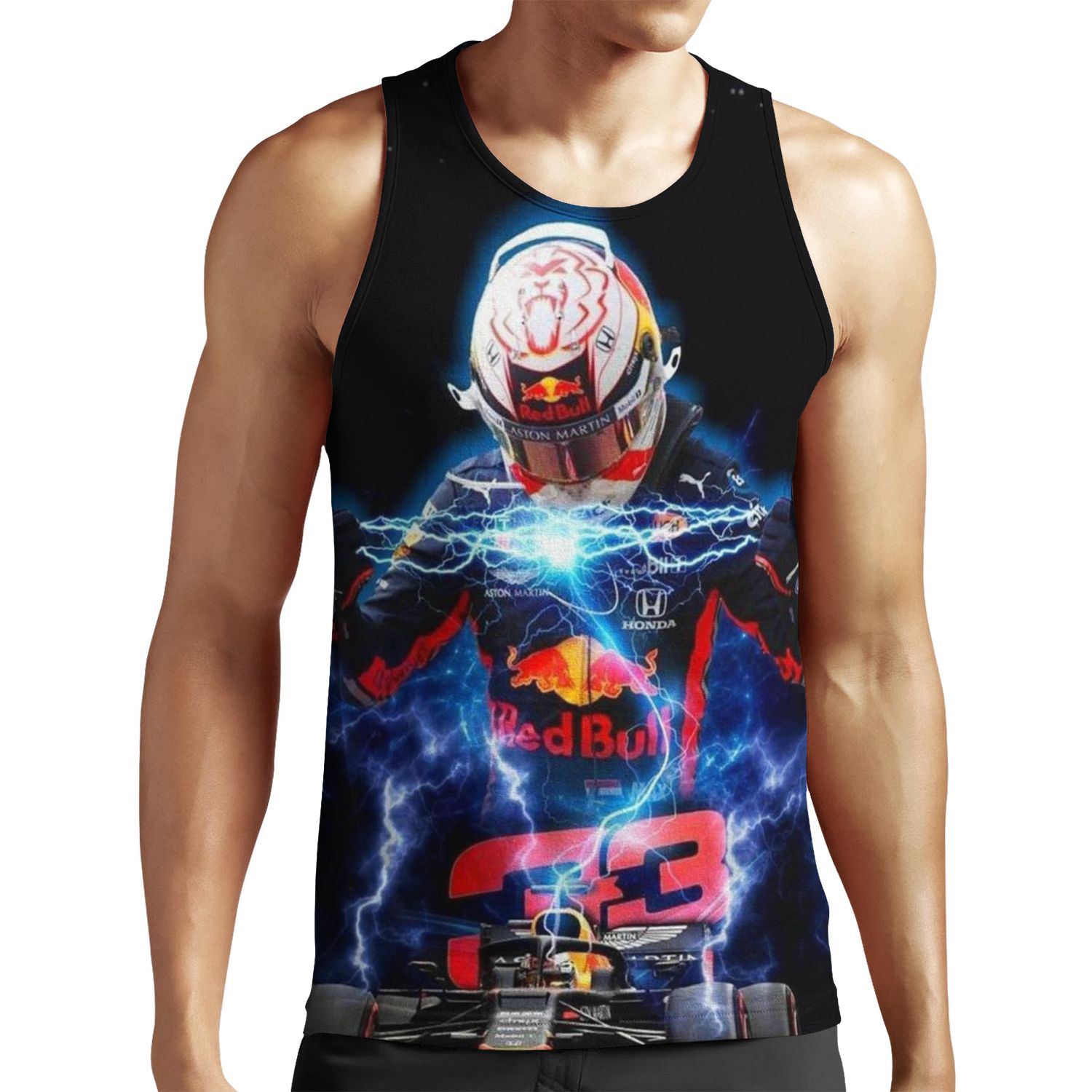 Art Max Verstappen Illustration All-over-print Unisex Tank Top