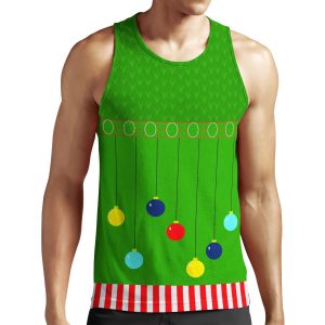 Arthur Claus Sweater All-over-print Unisex Tank Top