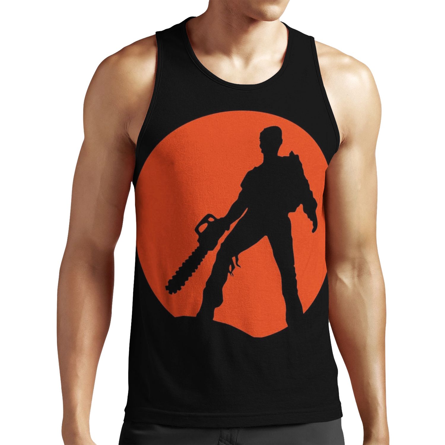 Ash Vs The Evil Dead Red All-over-print Unisex Tank Top