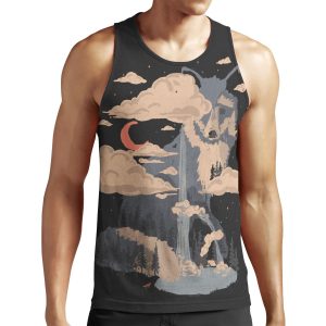 At The Foot Of Fox Mountain All-over-print Unisex Tank Top