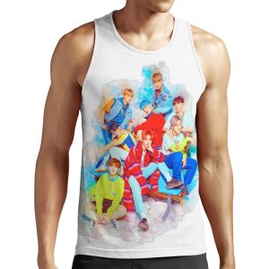 Ateez All-over-print Unisex Tank Top