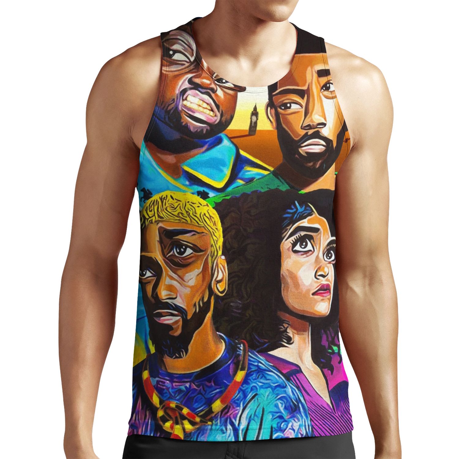 Atlanta Series New Season All-over-print Unisex Tank Top