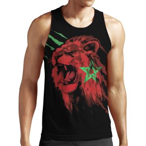 Atlas Lions World Cup Qatar 2022 All-over-print Unisex Tank Top