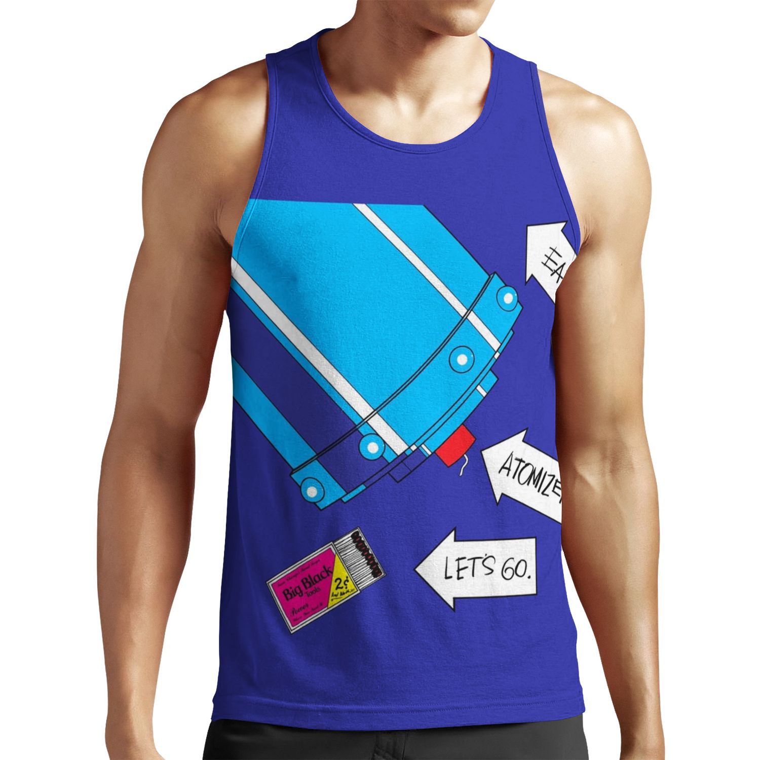 Atomizer All-over-print Unisex Tank Top
