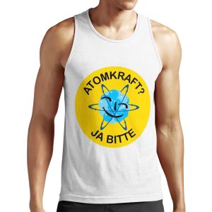 Atomkraft Ja Bitte All-over-print Unisex Tank Top