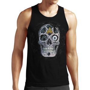 Atreyu In Our Wake Skull Album Cover Design All-over-print Unisex Tank Top