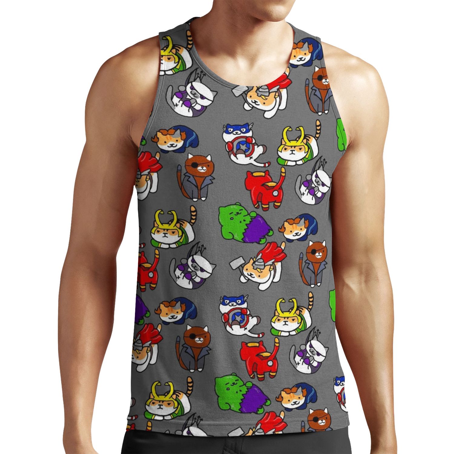 Atsume Assemble All-over-print Unisex Tank Top