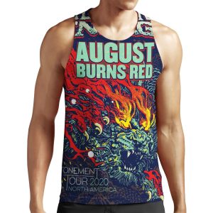 August Tour Light Burns Torch Red 2020 Berantakin All-over-print Unisex Tank Top