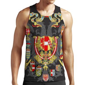 Austrian Empire Flag All-over-print Unisex Tank Top
