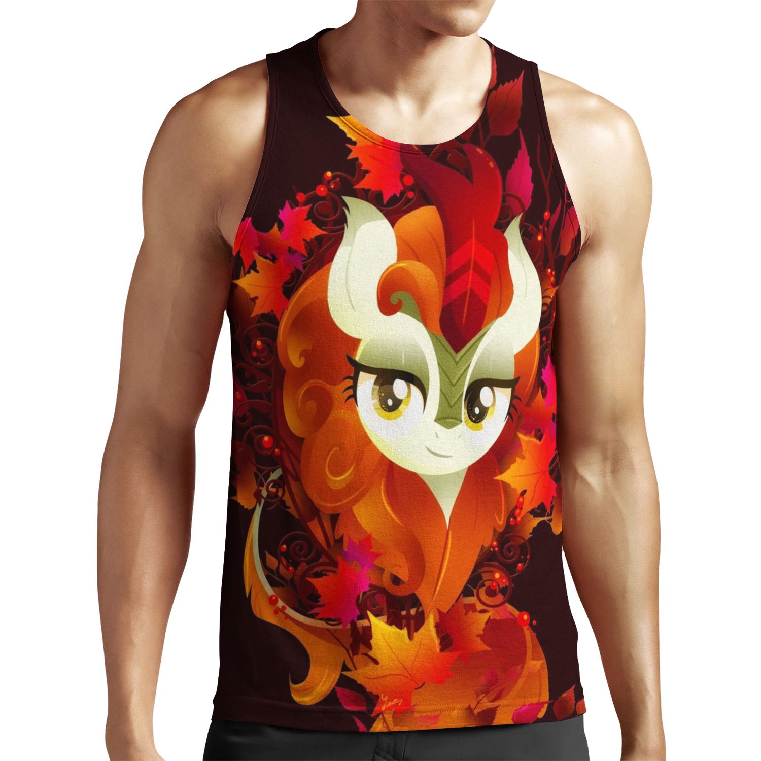 Autumn Blaze All-over-print Unisex Tank Top
