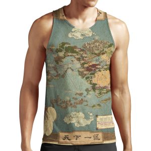 Avatar The Last Airbender Map All-over-print Unisex Tank Top