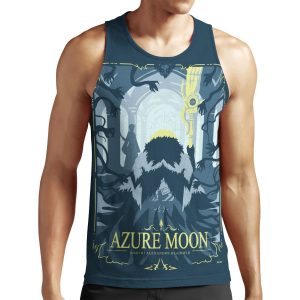 Azure Moon All-over-print Unisex Tank Top