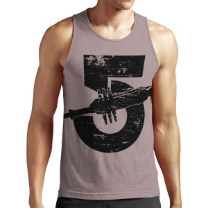 Babylon 5 Vintage Black All-over-print Unisex Tank Top