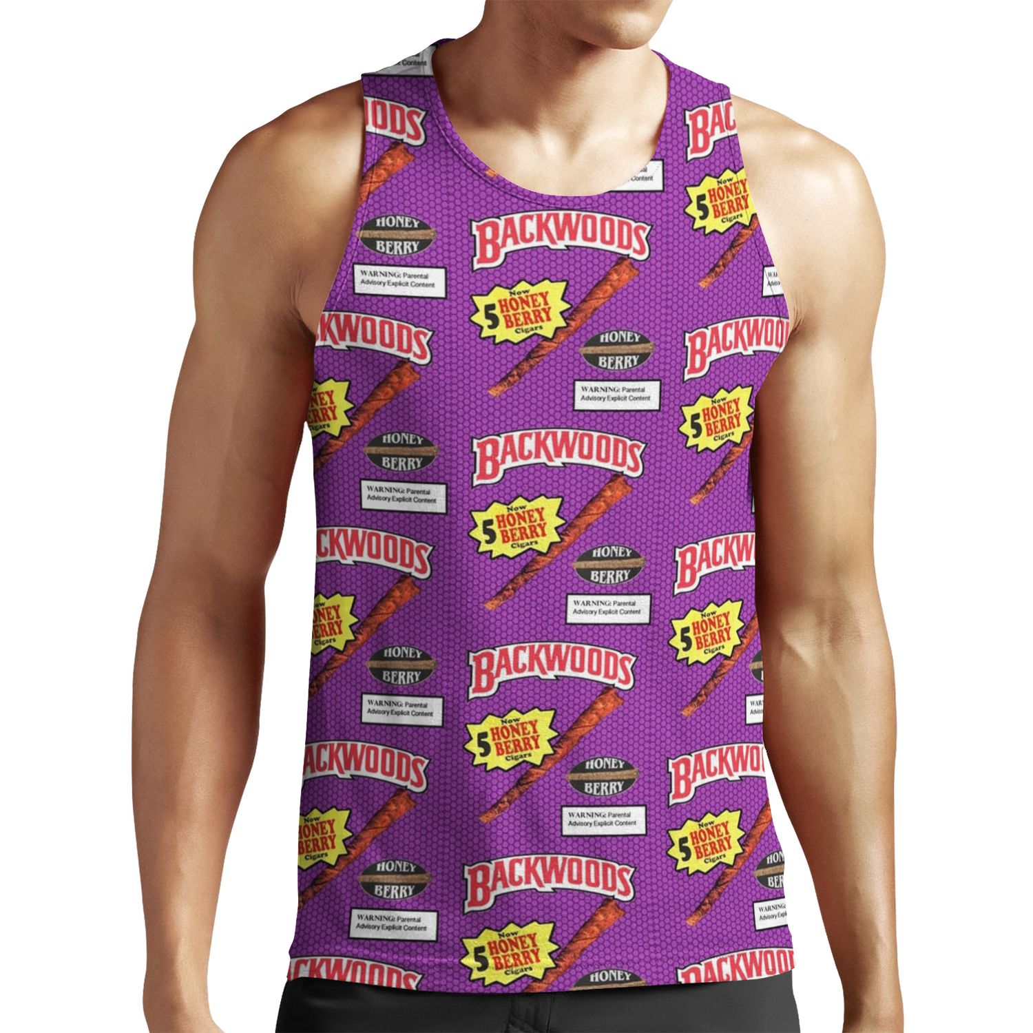 Backwoods Honey Berry All-over-print Unisex Tank Top