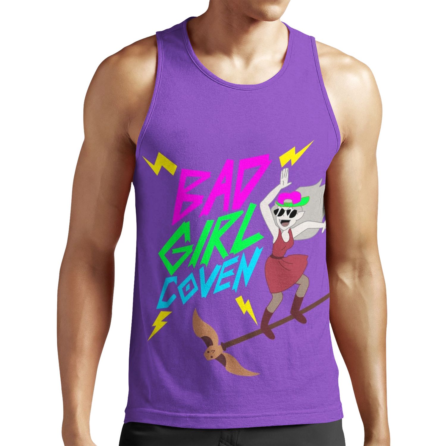 Bad Girl Coven The Owl House All-over-print Unisex Tank Top