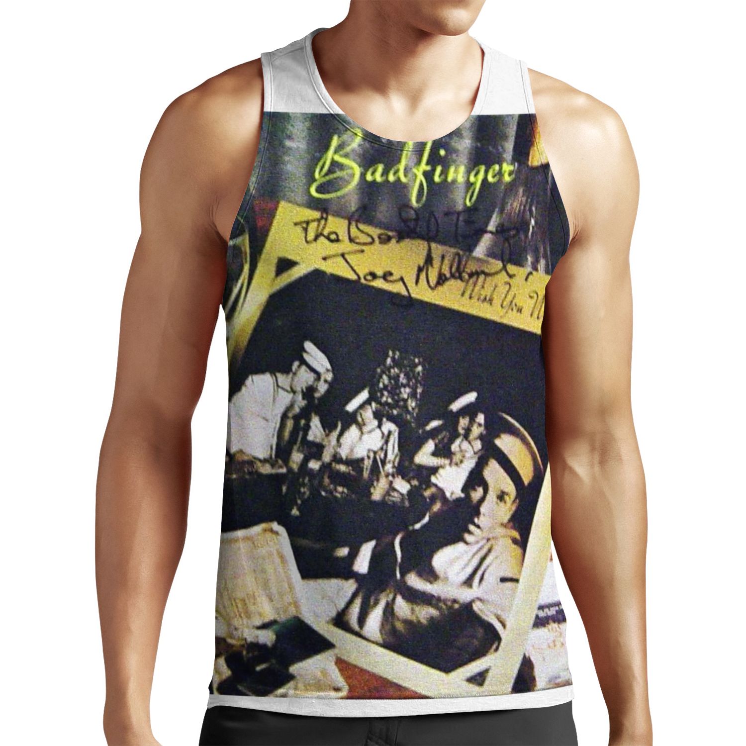 Badfinger Signed Lp All-over-print Unisex Tank Top