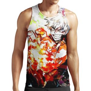 Bakugou Shonen All-over-print Unisex Tank Top