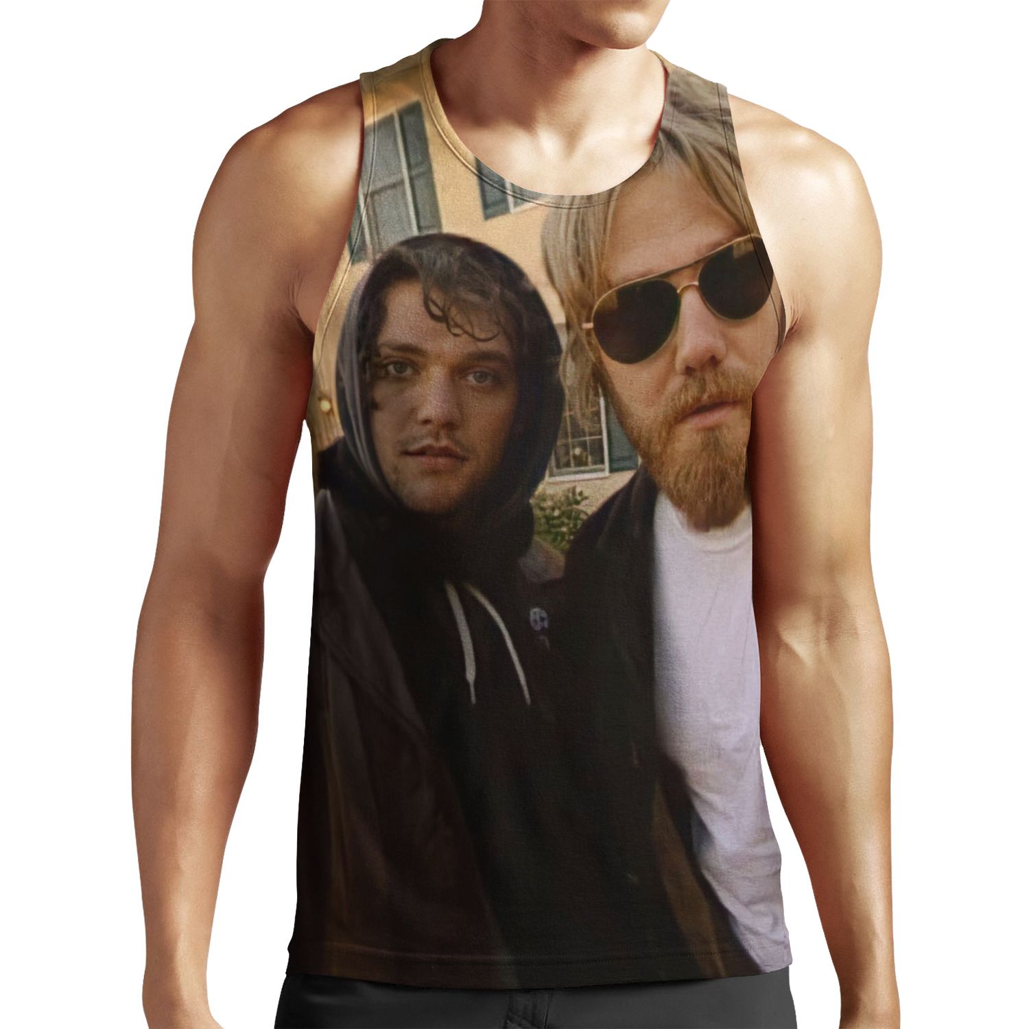 Bam And Ryan Jackass All-over-print Unisex Tank Top