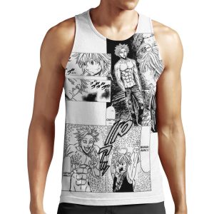 Ban And Meliodas Meet Manga All-over-print Unisex Tank Top