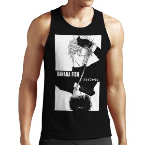 Banana Fish Chains B W All-over-print Unisex Tank Top