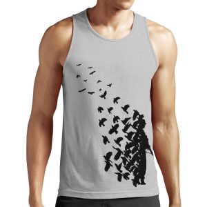 Banksy Birds All-over-print Unisex Tank Top