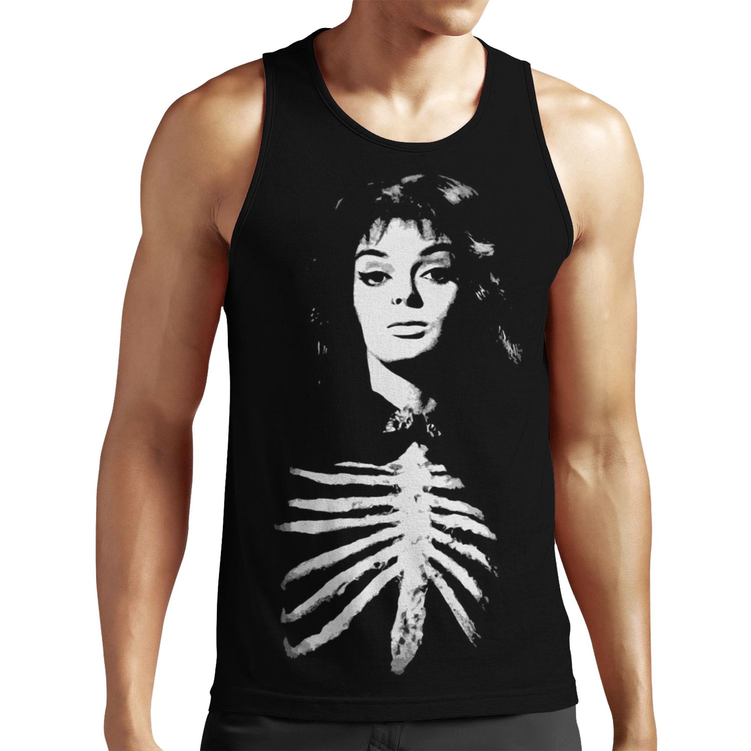 Barbara Steele Queen Of Horror All-over-print Unisex Tank Top
